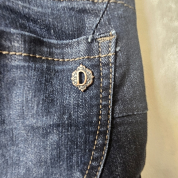 Democracy Jeans Absolution Skinny Women’s 14 Dark Wash - Picture 10 of 12